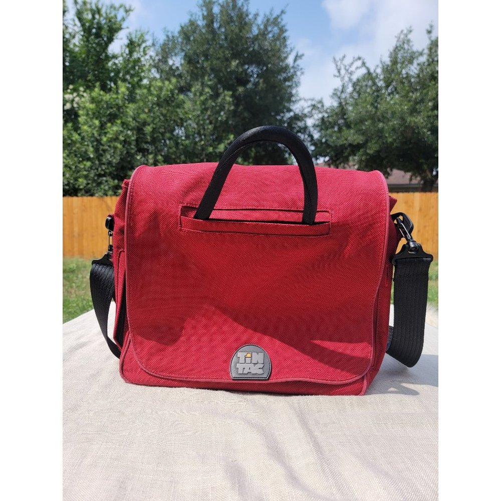 Tin Tac Red Messenger‎ Bag/Backpack Travel Bag